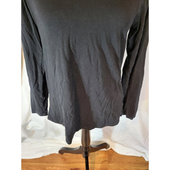 Franc Size Large Black Long Sleeve Shirt Made In Canada - Picture 2 of 6